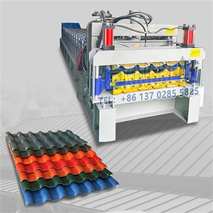 Sırlı karo çatı paneli rulo oluşturma makinesi